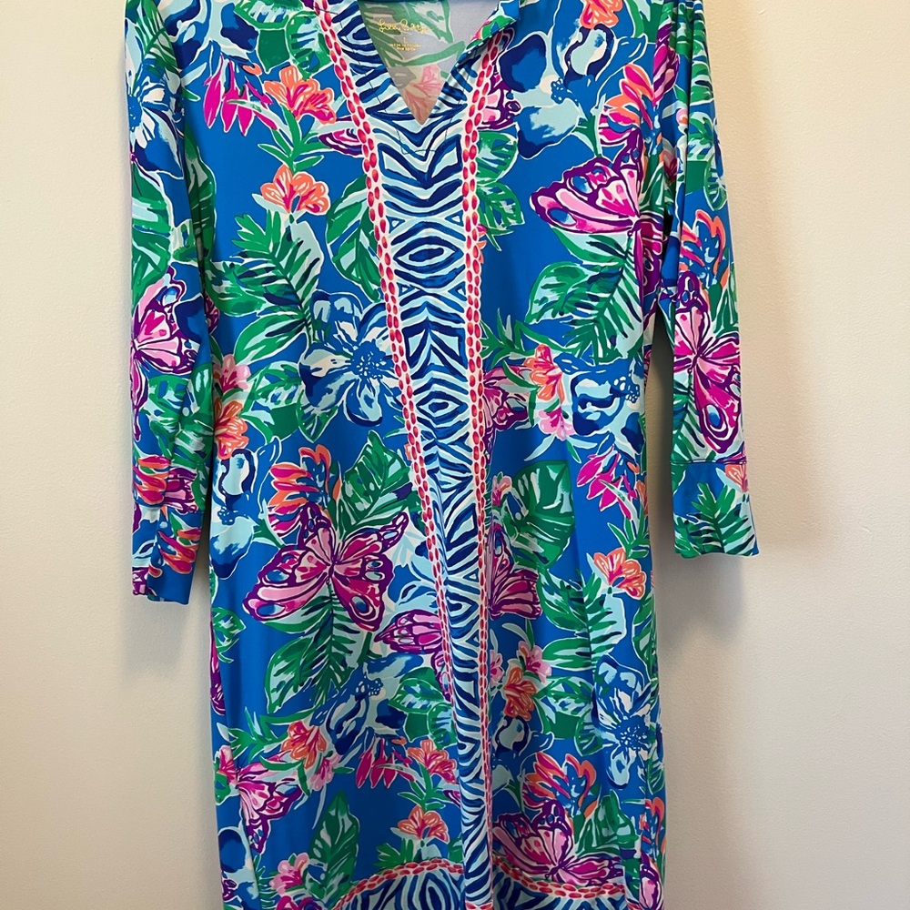 Lilly Pulitzer Multicolor Tropical Print NWOT